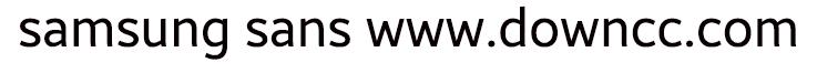 samsungsans字體