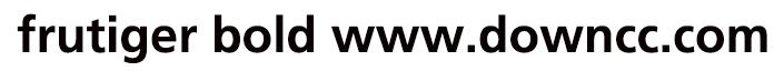 frutiger65-bold-粗體
