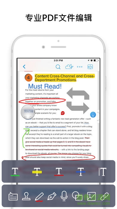 pdf markup cloud