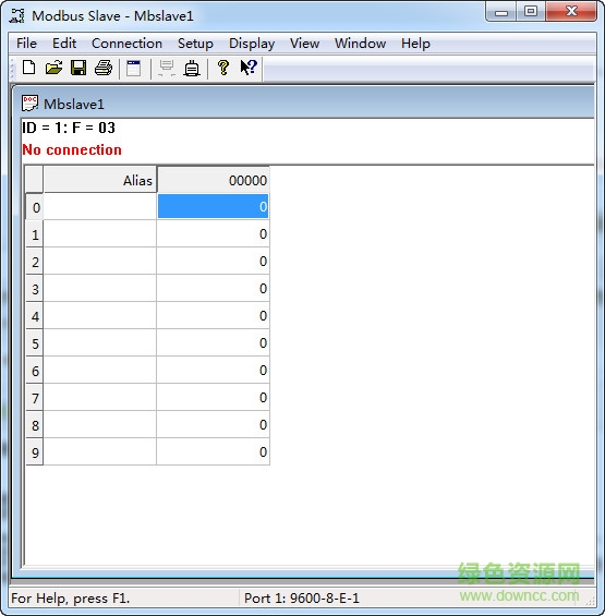 modbus slave調(diào)試工具 v6.0.2 免費(fèi)版 0