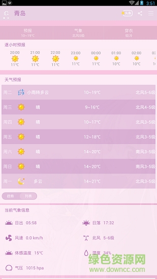 岳悅天氣預(yù)報 v4.6.0 安卓版 3