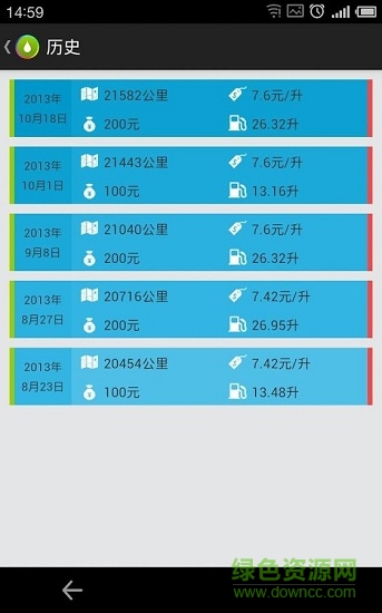 彩行油耗app