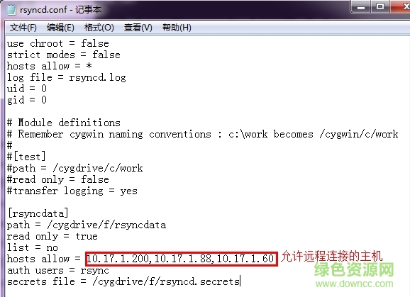 cwrsyncserver