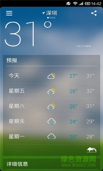 實時天氣預報3