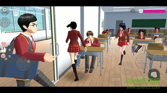 櫻花校園女生模擬器中文版下載