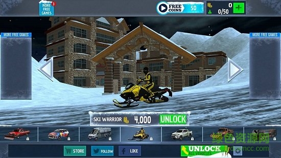 雪地車模擬駕駛 v1.0.1安卓版 0