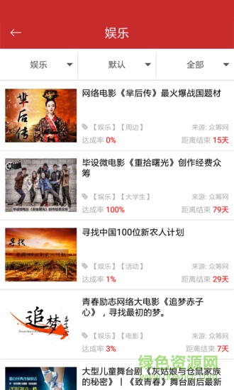 大家眾籌平臺 v1.2.0921 安卓版 0