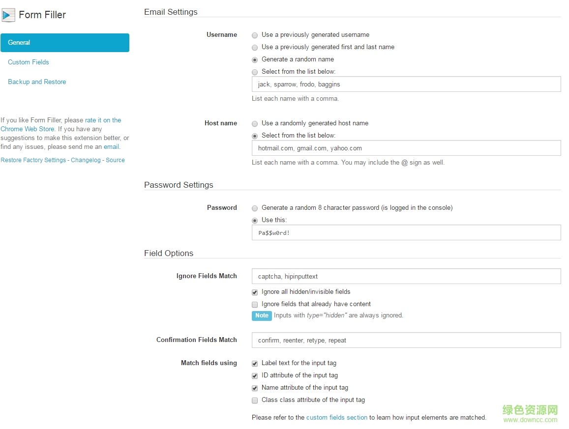 form filler插件 v2.8.7 免費(fèi)版 0