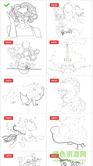 連點(diǎn)成畫(Dot to Dot) v1.0 安卓版 0