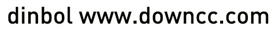 dinbol字體