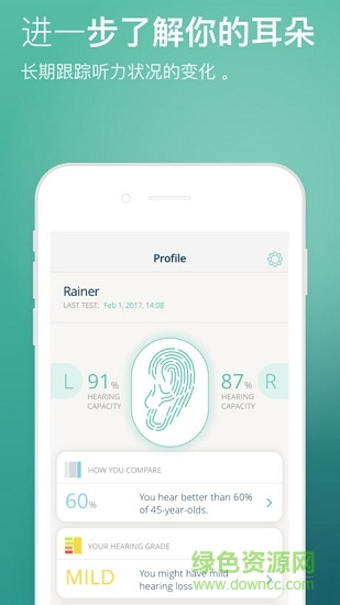 mimi聽力測試app