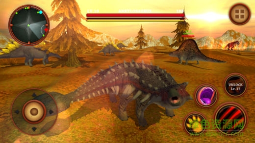甲龍模擬器無(wú)限生命版(DinosaurSim) v1.7 安卓中文版 0