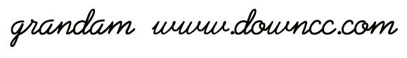 grandam font