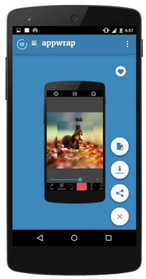 appwrap帶殼截屏 v1.0.3 安卓版 1