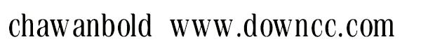 chawanbold chawanbold字體