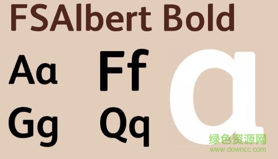 fsalbert系列字體  0