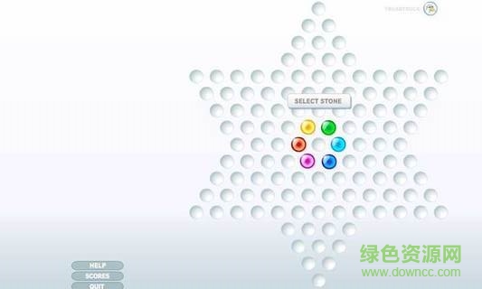 水晶跳棋游戲