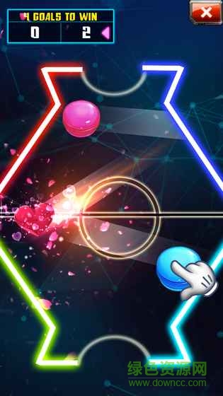 指尖閃爍空氣曲棍球手游(Finger Flicker Air Hockey) v1.1.0 安卓版 4