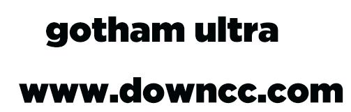 gotham ultra字體