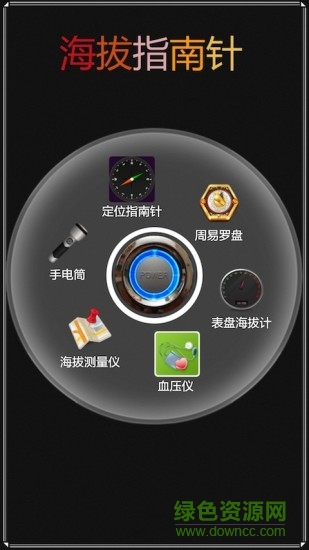 海拔指南針