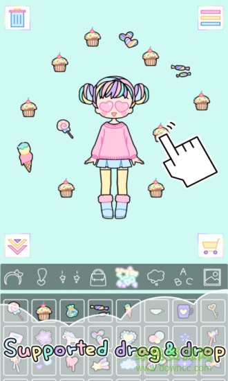 粉彩女孩漢化版全服裝解鎖(pastel girl) v2.6.3 安卓無(wú)限金幣版 2