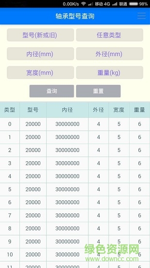 軸承型號查詢app