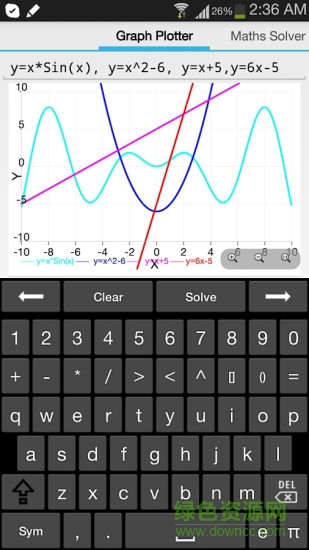 Maths Solver函數(shù)計(jì)算器 v4.1 安卓版 0