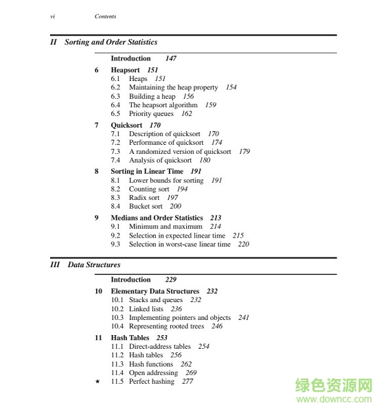 算法導論英文版 pdf高清版 1