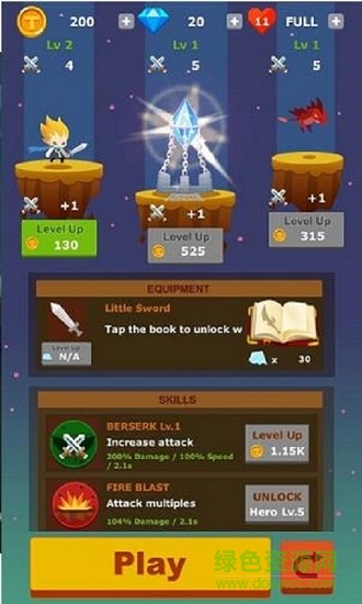 tap hero點(diǎn)擊戰(zhàn)爭(zhēng)無(wú)限金幣修改版 v1.4 安卓版 2