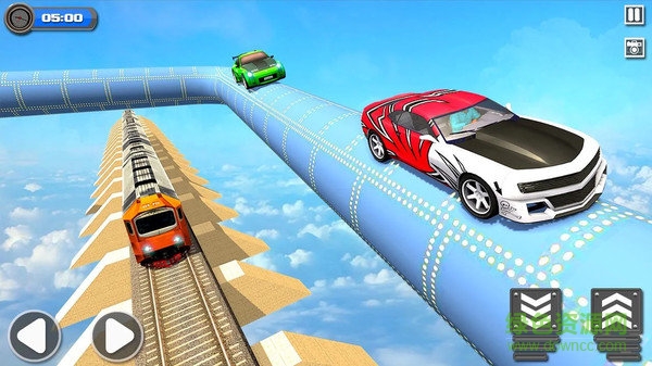 不可能的汽車軌道行駛游戲 v1.0 安卓版 2