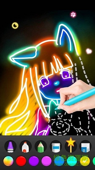 學(xué)畫發(fā)光漫畫手機(jī)版 v1.0.1 安卓版 0