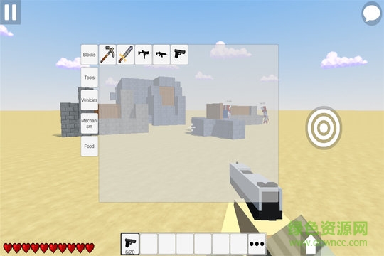 迷你像素射擊沙盒世界內購 v6.6.2 安卓版 0