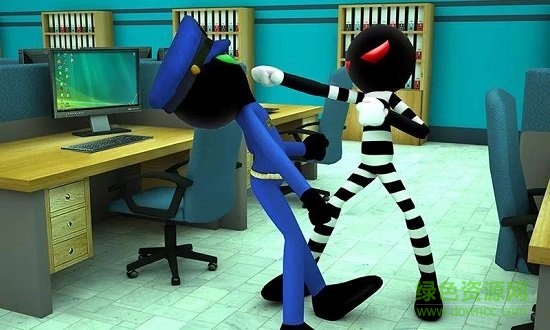 Stickman Bank Robbery Escape v1.3 安卓手機(jī)版 1