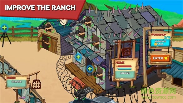 僵尸牧場無限金幣(Zombie Ranch) v2.0.15 安卓內(nèi)購版 1