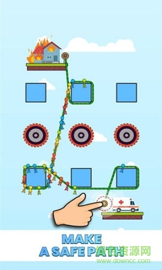 火柴人救援繩索無(wú)限金幣 v1.0.1 無(wú)限滴血安卓版 1