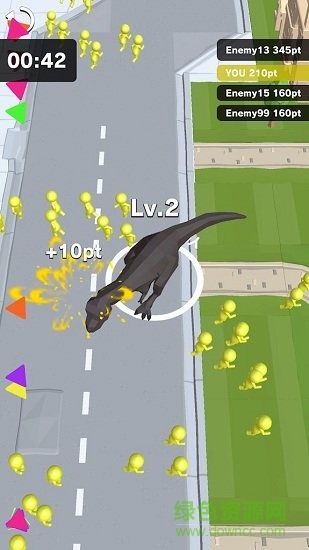 恐龍橫沖直撞(dinosaur rampage) v4.0 安卓最新版 3