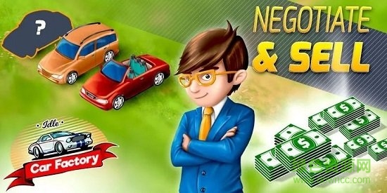 閑置汽車工廠無限金幣鉆石版(idle car factory) v1.8.0 安卓漢化版 0