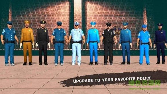 警察摩托車游戲
