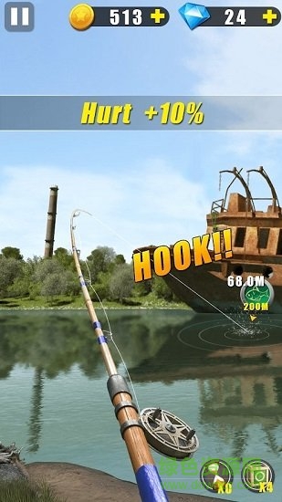 野外釣魚游戲中文正式版(wild fishing) v4.1.0 安卓無限金幣版 0