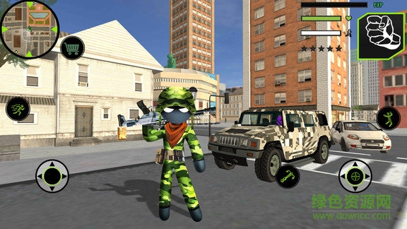美國火柴人繩索英雄(美軍火柴人繩索英雄) v1.3 安卓版 0