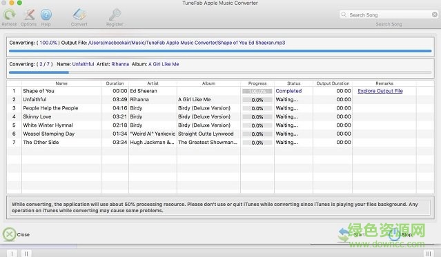 Apple音樂下載器中文版(TuneFab Apple Music Converter) v6.6.5 官方版 0