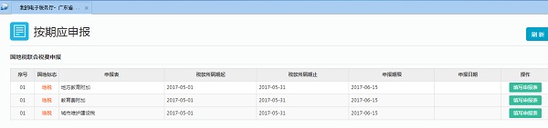 廣東企業(yè)電子申報(bào)管理系統(tǒng)