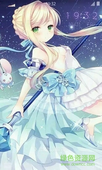 二次元少女壁紙鎖屏下載
