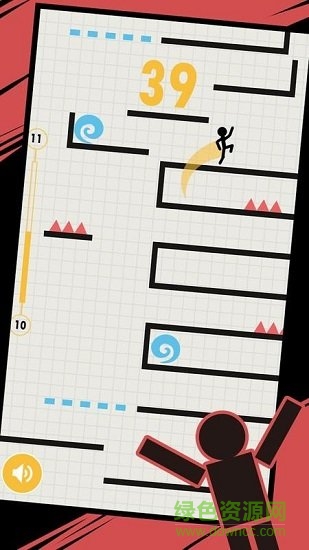 小人折疊跳(foldman) v1.0.1 安卓版 2