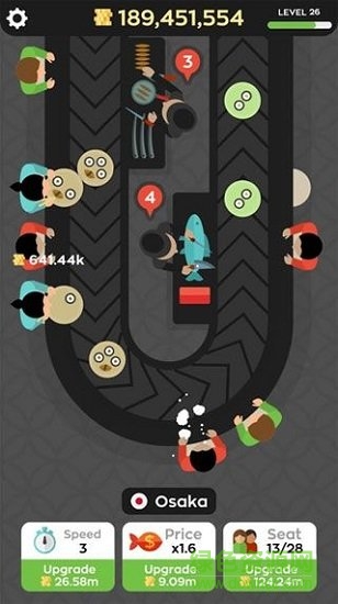 回轉(zhuǎn)壽司店中文版(sushi bar) v1.1.12 安卓版 1