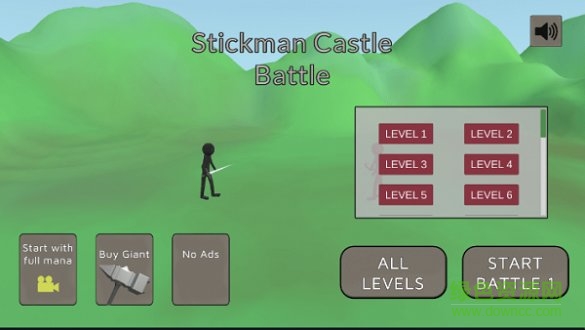 火柴人城堡戰(zhàn)爭(zhēng)無限金幣版 v1.3.2 安卓版 1