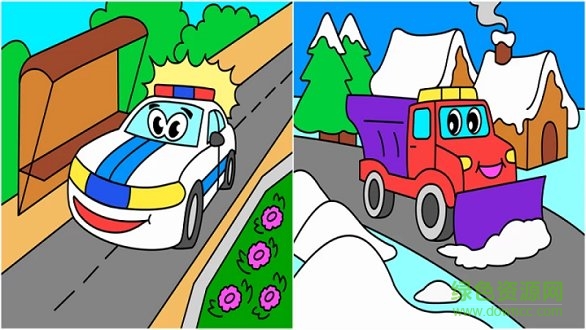 幼兒園寶寶畫汽車 v1.0.9 安卓版 1