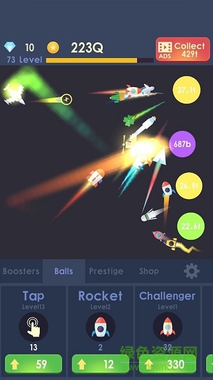 點(diǎn)擊放置火箭修改版(idle rocket) v1.0.11 安卓版 0