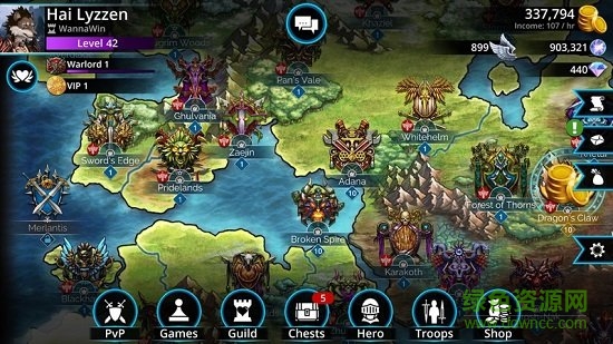 戰(zhàn)爭(zhēng)寶石(Gems of War) v7.4.0 安卓版 1