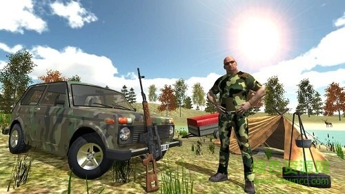 狩獵模擬器4x4內購版(4x4 Animals Hunting Simulator) v1.0 安卓無限金幣中文版 1